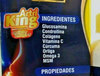 Artri King ingredients